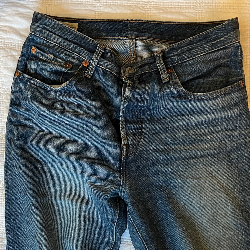 Levi’s 501 No-Stretch Denim Jeans